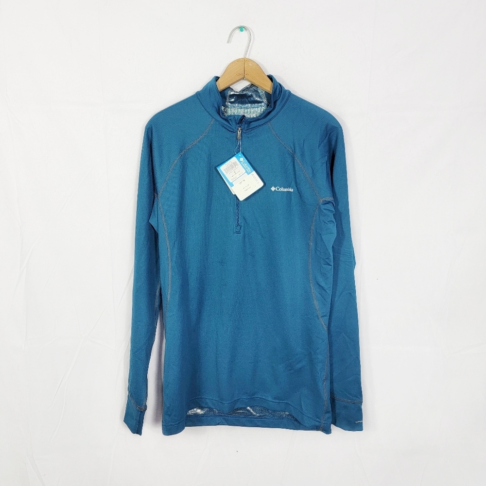 Columbia Mens Nwt Medium Quarterzip